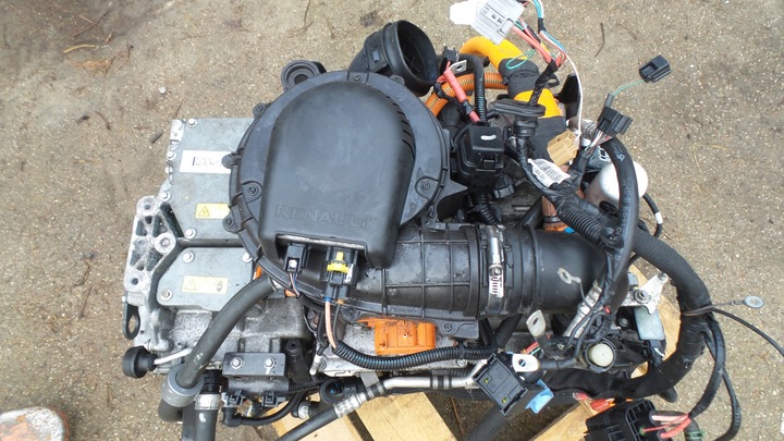 фото №16, Двигатель электрический renault zoe 5aq601 290031779r maq601 комплектный инвертор