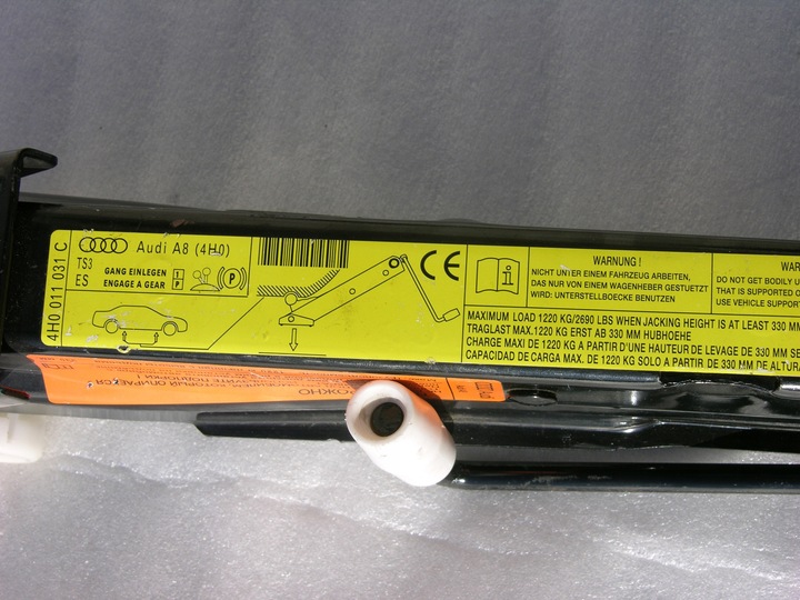 фото №10, Audi a6 a8 домкрат підйомник do автомобіль 4h0011031k