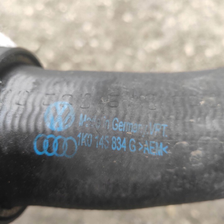 фото №7, Шланг шланг повітря інтеркулер vw touran 2.0 tdi 1k0145770d