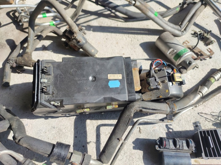 фото №7, 4 strefowa кондиционер mercedes w140 комплект