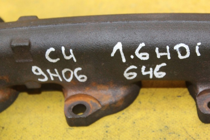 фото №11, Колектор випускний 725711 citroen c4 1.6 hdi