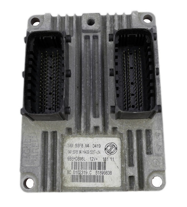 фото №1, Блок керування lancia fiat 1.4 iaw5sf8.m4 51899838 + програмування