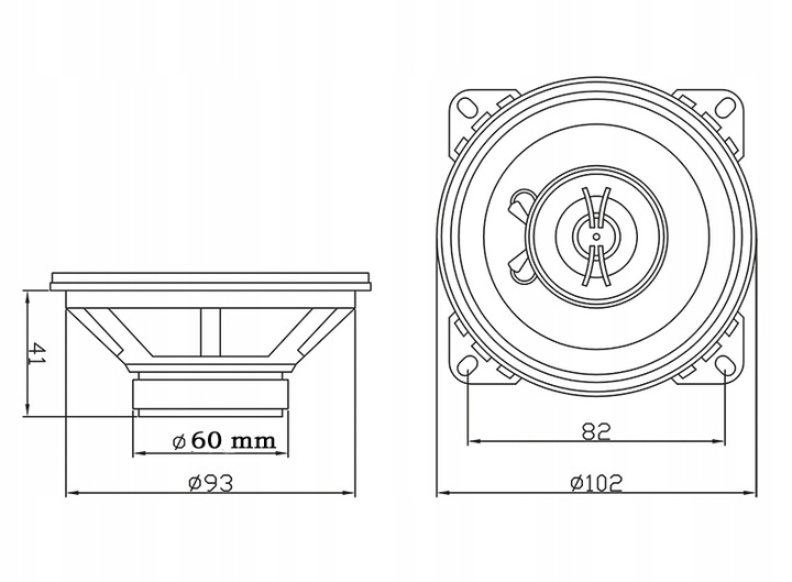 фото №8, Динаміки 10cm vw transporter t2 t3 t4 lt caravelle golf passat polo caddy