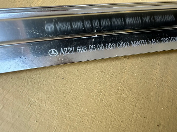 фото №11, Mercedes s класс w222 13-18r планка дверь перед левая передняя a2226989500