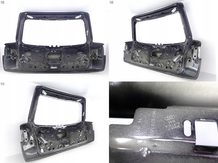 фото №11, Audi q7 sq7 ii 4m0 15-19 кришка кришка багажника зад