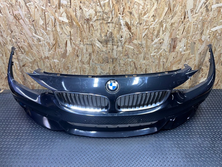 фото №11, Бампер перед м-пакет bmw f32 f36 475 чорний sapphire металік