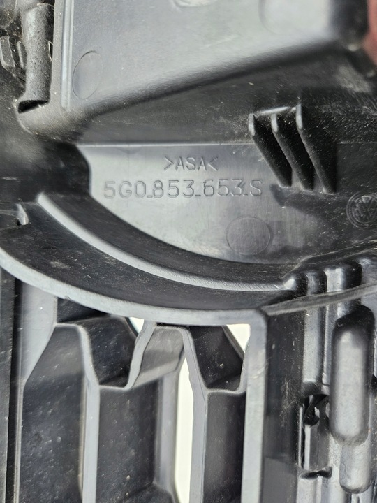 фото №9, Vw golf vii gti 5g0 решётка радиатора решётка решётка 5g0853653s 5g0853677af