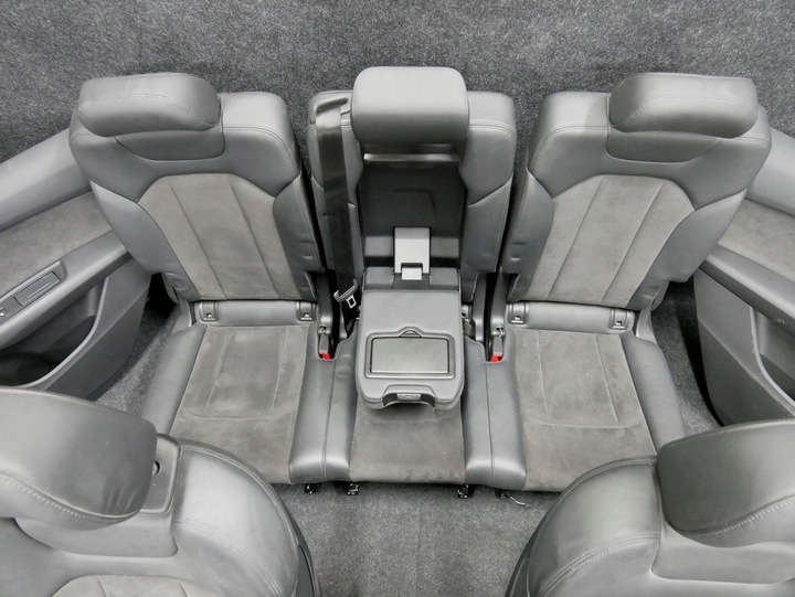 фото №9, Сидіння обшивки комплект шкіра алькантара audi q7 4m