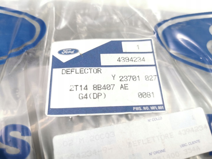 фото №10, Дефлектор, odchylacz воздуха ford transit connect 2002-2013 oem номер 4394234