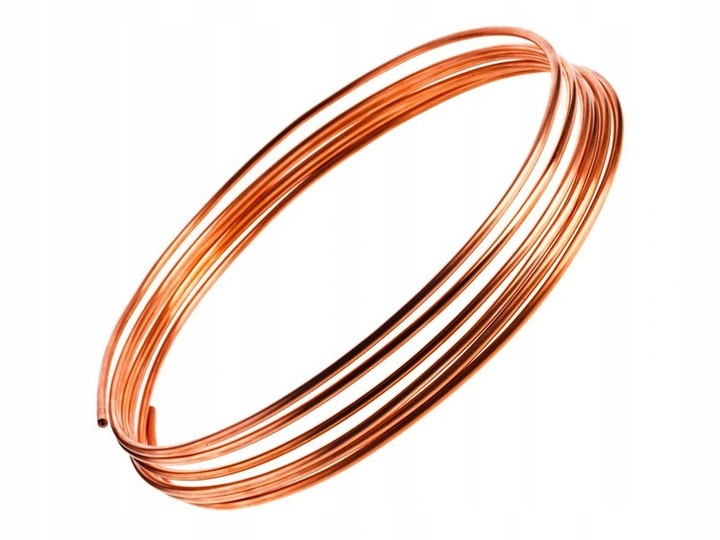 фото №1, Трубка труба медная na провода тормозные 1m