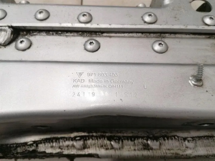 фото №8, Bentley continental gt 18-24 3s 3sd правый chassis leg 3w2941016ad передний
