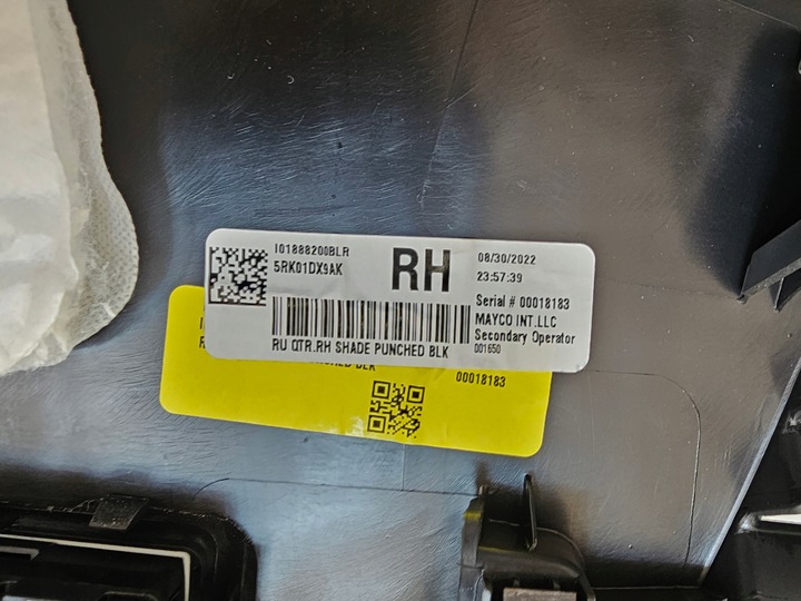 фото №14, Chrysler pacifica s 17- боковина багажника лівий праві 6md551x9ag usa