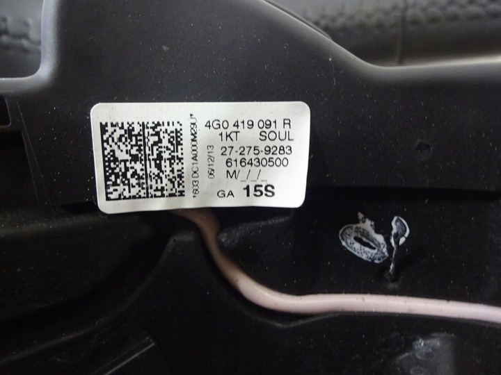 фото №6, Руль мультифункция кожа audi a1 10-18