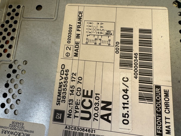 фото №9, Opel astra h радио cd 70 навигация экран дисплей 13145172