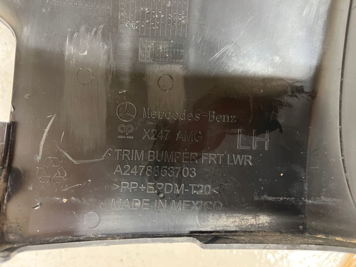 фото №10, Mercedes glb 247 amg решітка бампера лівий перед a2478853703