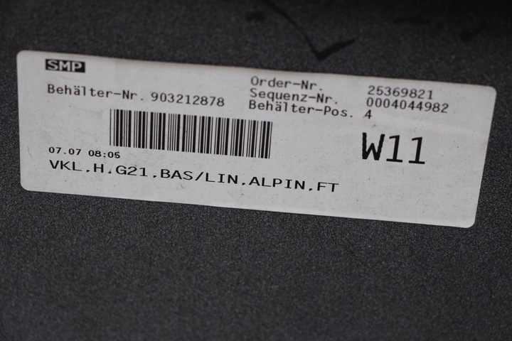 фото №10, Kpl bmw 3 g21 бампер базовый line зад задний +решётки цвет alpina a300 17-22