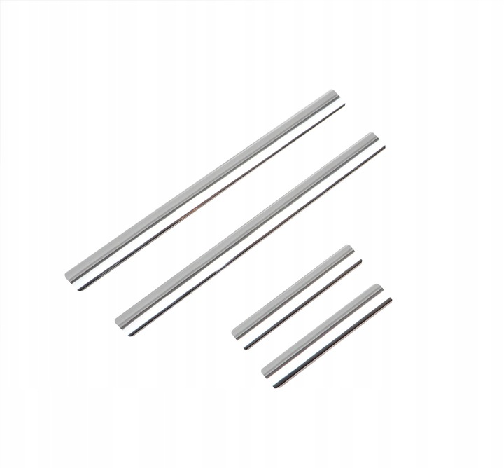 фото №1, Fiat 500x 2014 4-tlg- планки хром порогові na пороги декоративні