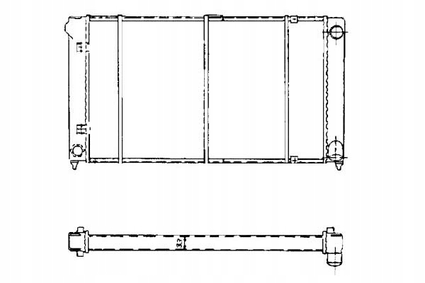 фото №2, Радиаторов двигателя nrf 1l0121253 c e 126011
