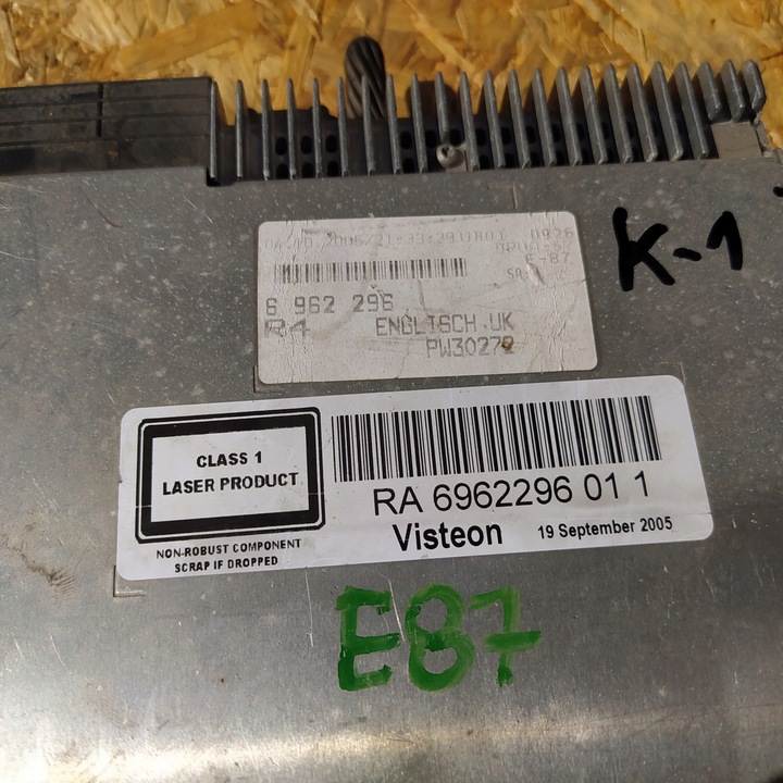 фото №5, Радио cd bmw 1 e87 6962296