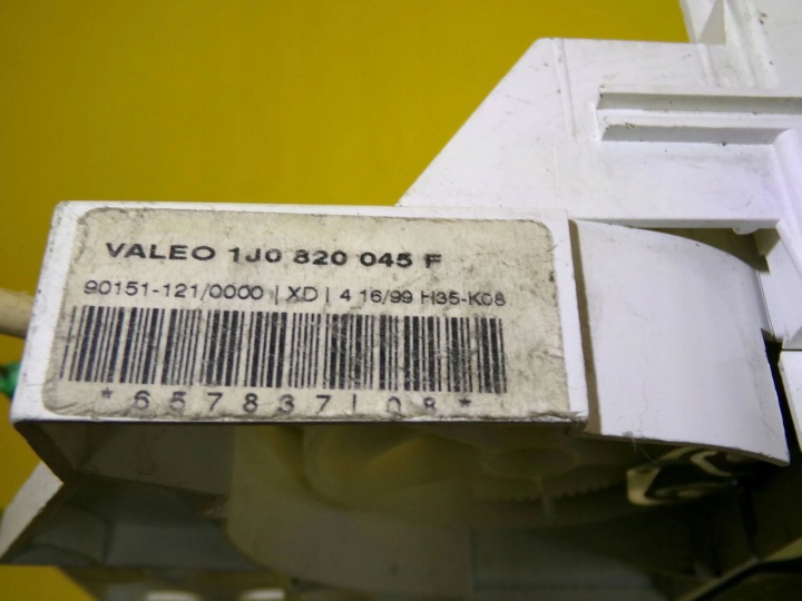 фото №6, Панель керування повітропровід кондиціонера vw golf iv 1j0820045f nr1528