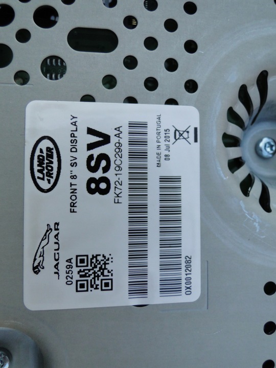 фото №5, Jaguar xf x260 дисплей навігації