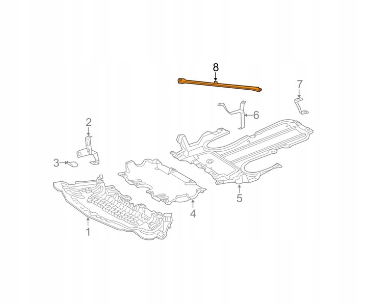 фото №8, Крепление do mercedes benz c-class w205 2014-2021 a2055240047