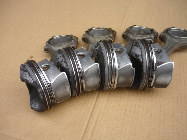 фото №10, Поршень + шатун 2.0 fsi 150km blx blr bvy bvx axw bvz bly awa 06bh исправный