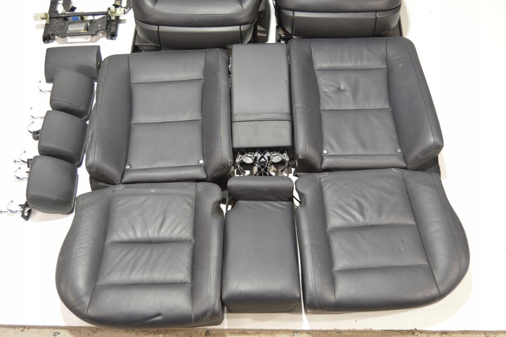 фото №9, Сиденья mercedes w221 рестайлинг чёрные кожа