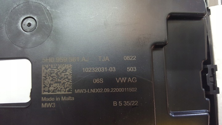 фото №10, Лампа стеля led- vw golf viii 5h0959561aj