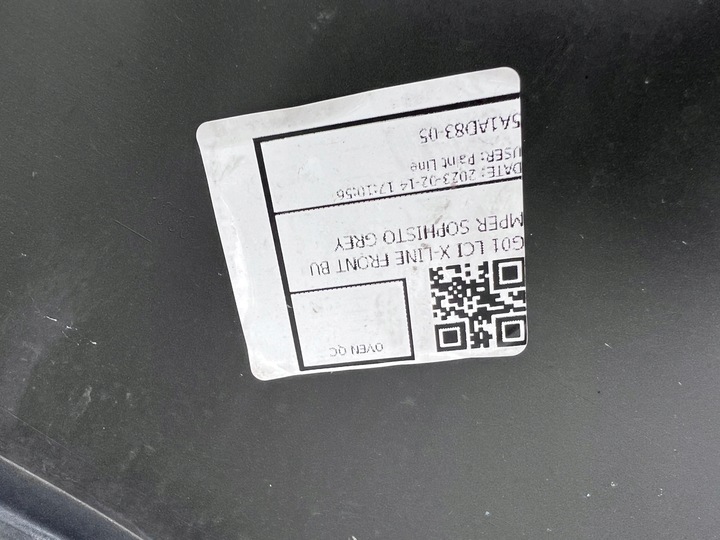 фото №15, Бампер перед переднє bmw x3 g01 x line колір a90 lci рестайлінг