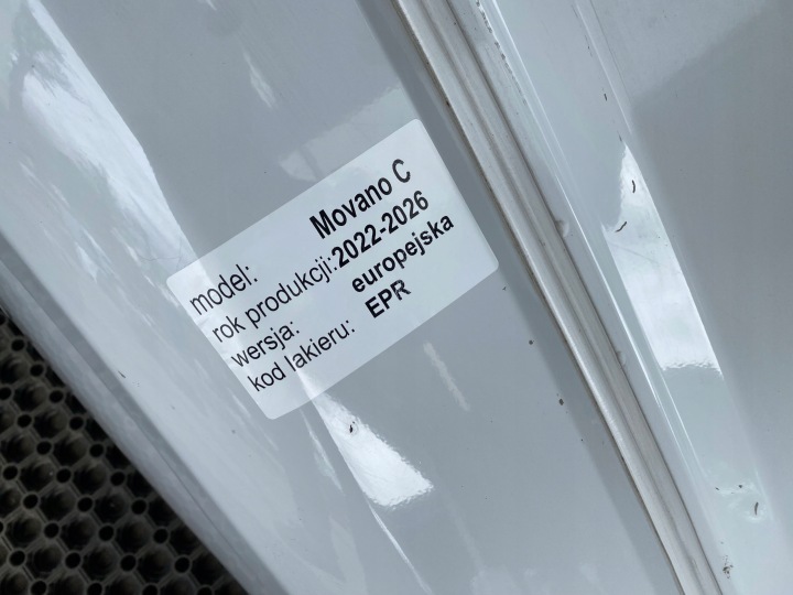 фото №8, Opel movano c ducato iii 22-26 czapa передняя крыша стойки высота h2 2025r