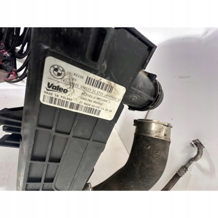 фото №9, Bmw 3 f30 f31 f32 f36 радиатор n57d30a 330d комплект вентилятор