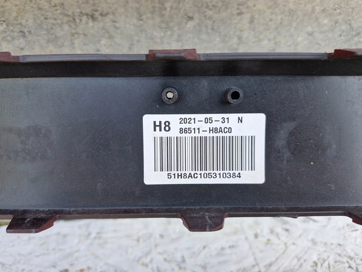 фото №8, Kia rio iv рестайлінг 21- бампер перед переднє 86511-h8ac0