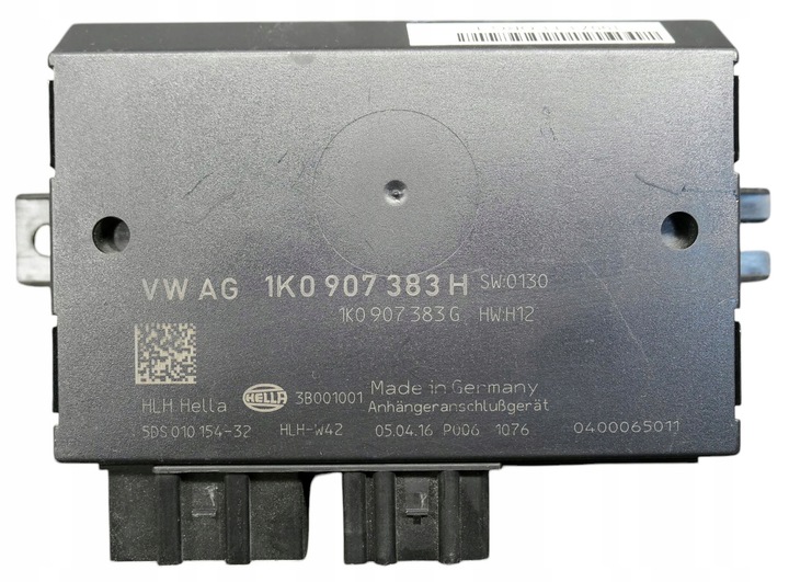 фото №1, Модуль блок управления фаркоп volkswagen transporter 1k0907383h + программирование