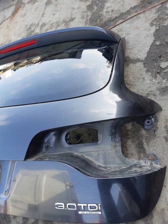 фото №2, Audi q7 4l крышка зад задняя стекло тонированная крышка багажника