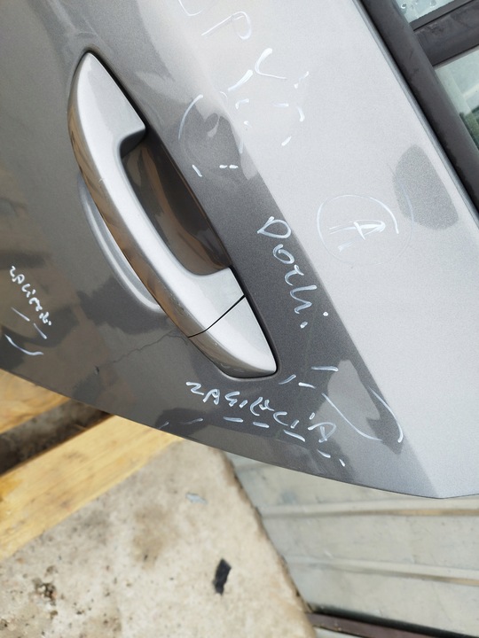 фото №8, Двері ліві зад оригінал vw golf 6 vi 2008-2013 hb 5d 5 двері колір la7t