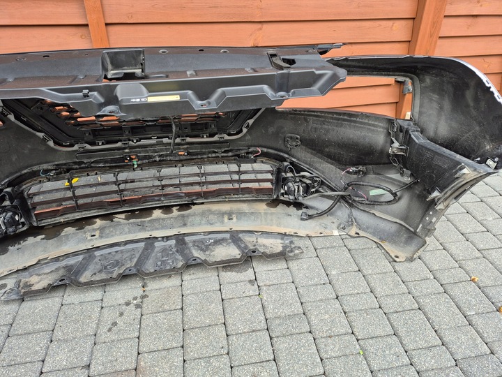 фото №9, X-trail t33 бампер переднее комплектный 6xpdc камера решётка радиатора