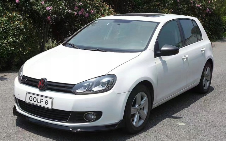 фото №3, Сплиттер накладка спойлер vw golf mk 6 vi spliter спойлер перед volkswagen