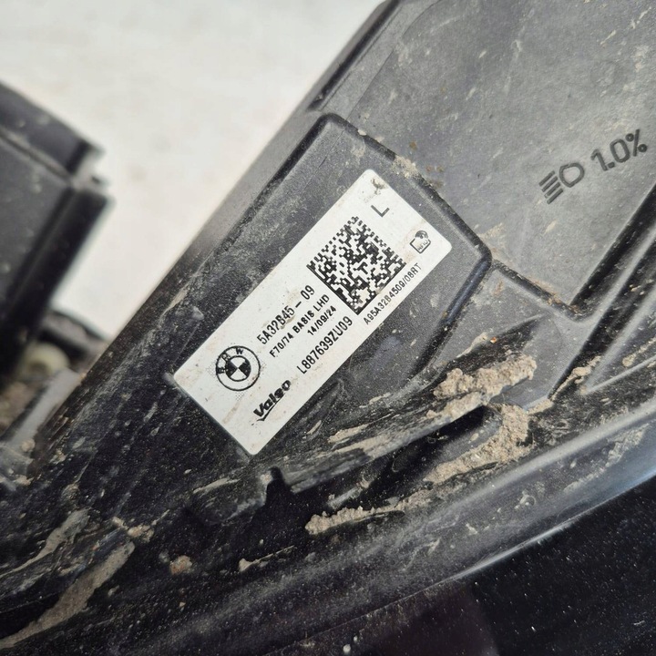 фото №10, Bmw 1 f70 f74 24- лампа левая перед передняя полный led 5a32b45-09