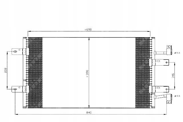 фото №12, Радіаторів кондиціонера nrf 35900
