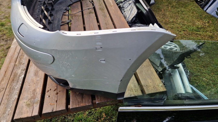 фото №6, Vw touran 1t0 ксенон бампер перед передний код lak. la7w