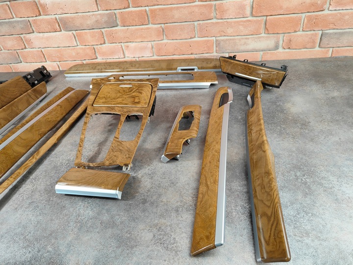 фото №9, Bmw 7 f01 декори планки декоративний декори інтер'єру двері esche бежевий комплект