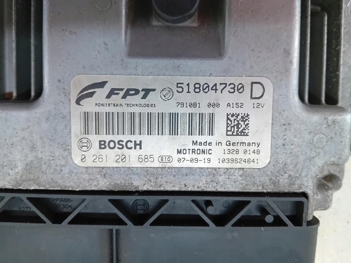 фото №8, Комп'ютер, блок керування fiat grande punto 51804730 0261201685 1.4 t-jet