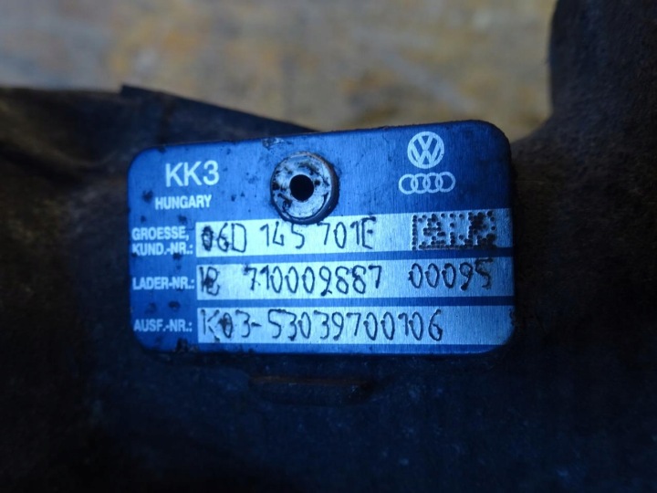 фото №9, Audi a4 b7 a6 c6 seat exeo 2.0 tfsi bul 220km турбонагнетатель 06d145701e