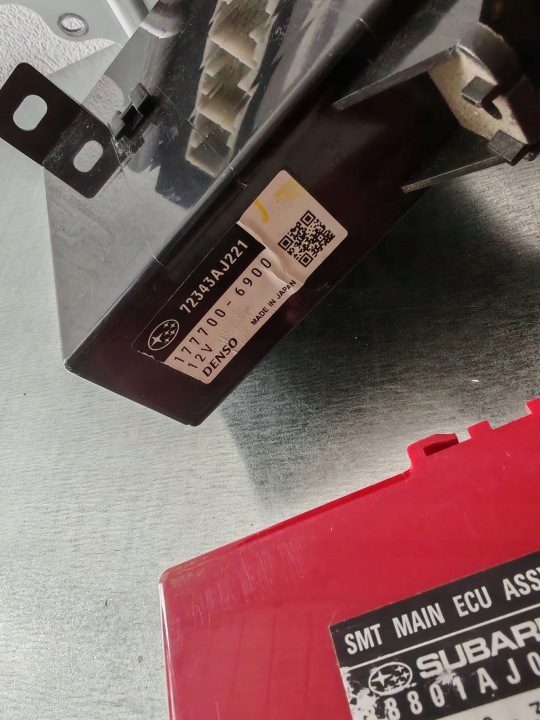 фото №7, Subaru legacy компьютер модуль блок управления  ecu+immo 22765ab760