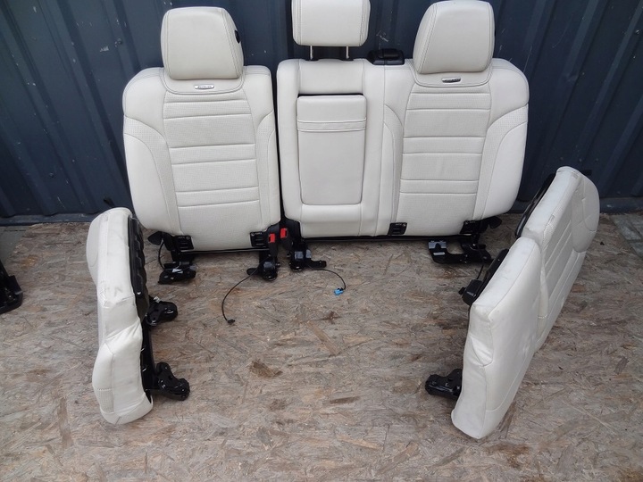 фото №13, Комплект сидіння оббивка підлокітник шкіра mercedes gle купе w292 amg