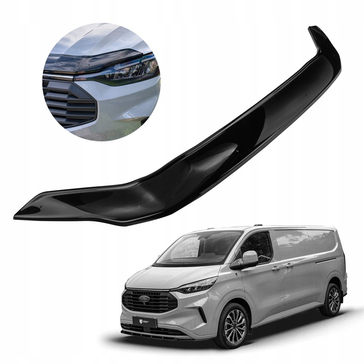фото №1, Захист капота обтікач do ford transit custom ii 2023- | abs