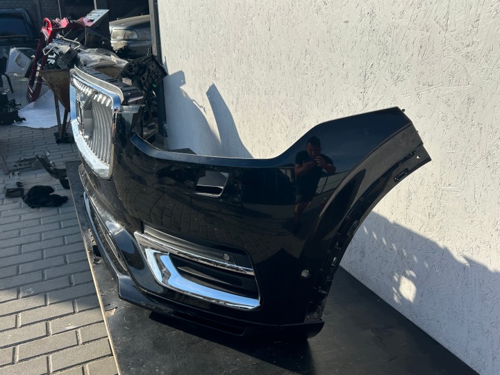 фото №8, Volvo xc90 ii рестайлінг 19-24 написи бампер передній комплектний