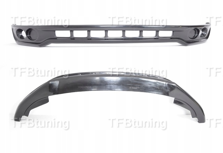 фото №3, Спойлер накладка бампера перед touareg 7p 2010-2014 ver2 tfb тюнинг