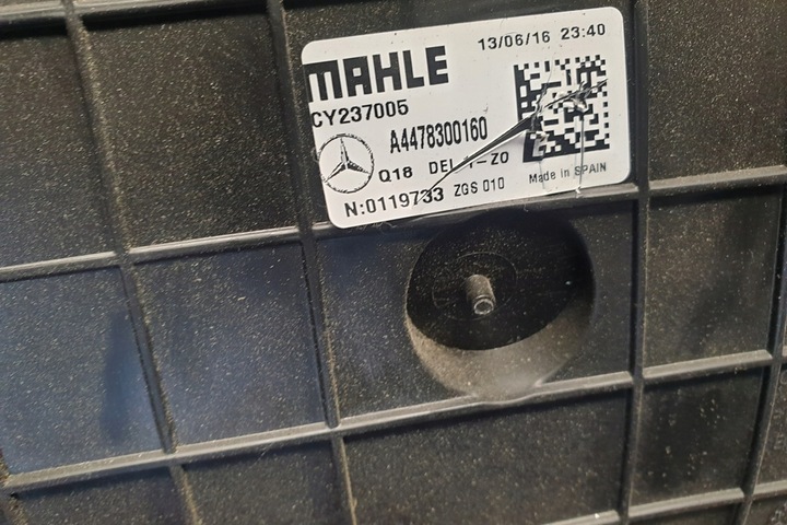 фото №12, Отопитель mercedes-benz vito tourer w447 a4478300160 2.1l дизель 140kw